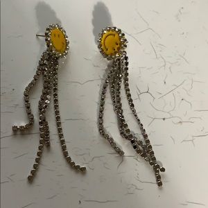 Smile face earrings